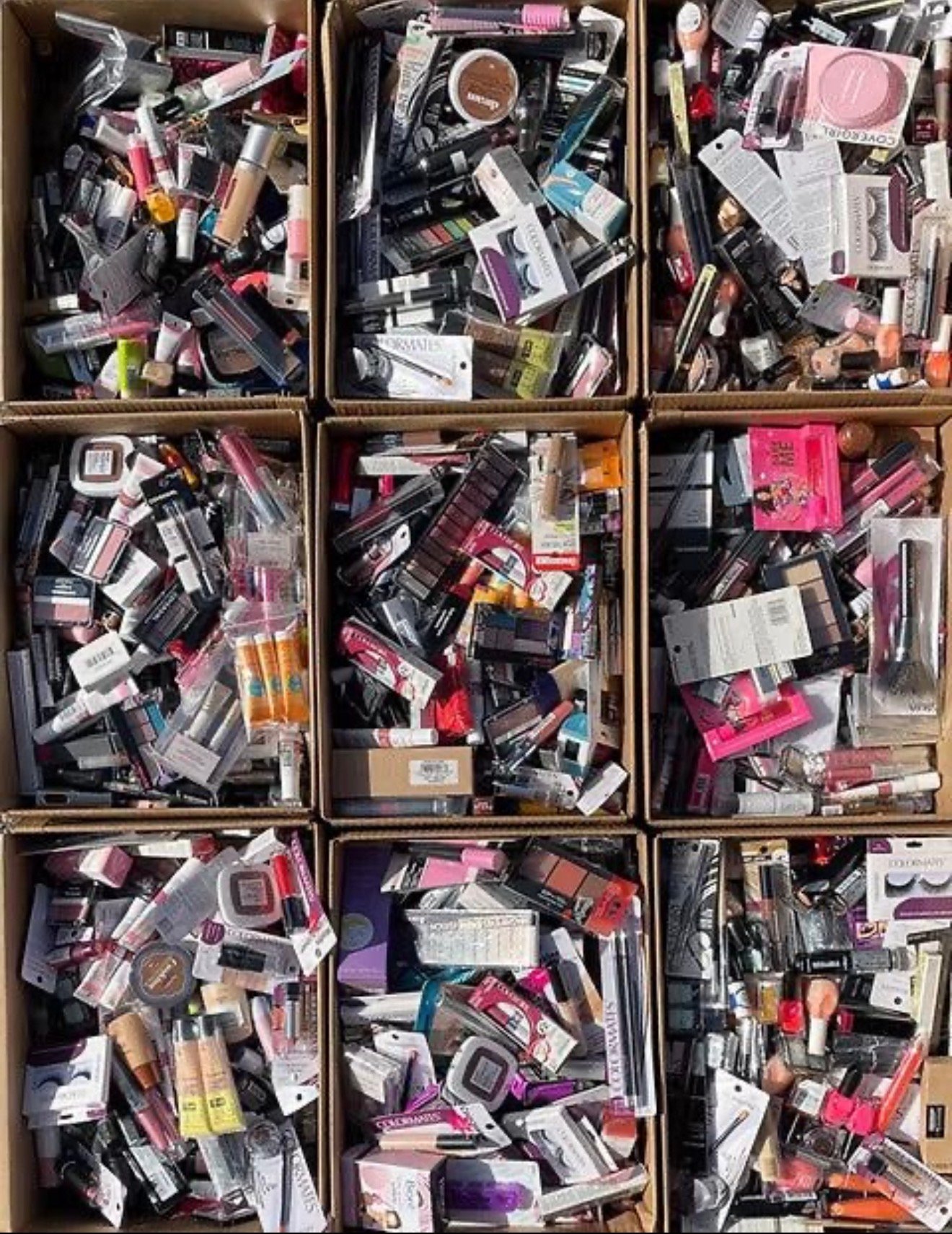 Beauty liquidation pallet category