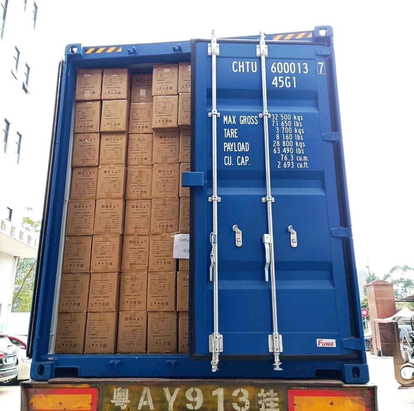 40ft High-Cube Container Load wholesale liquidation inventory