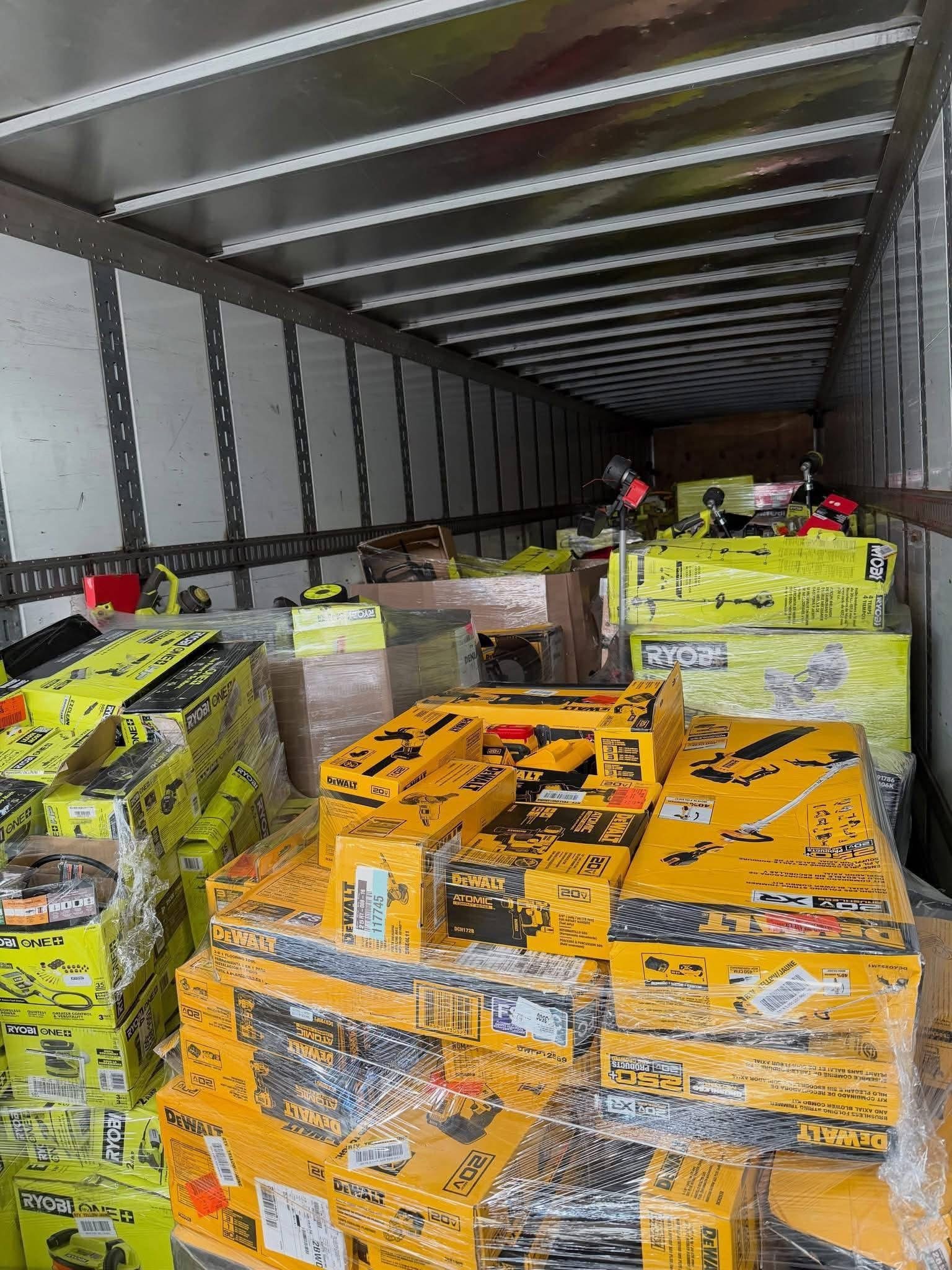 Tools Liquidation Truckload wholesale liquidation inventory
